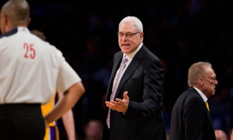 Retired NBA coach Phil Jackson may return to the game and the Los Angeles Lakers after Mike Brown was fired on Nov. 9.