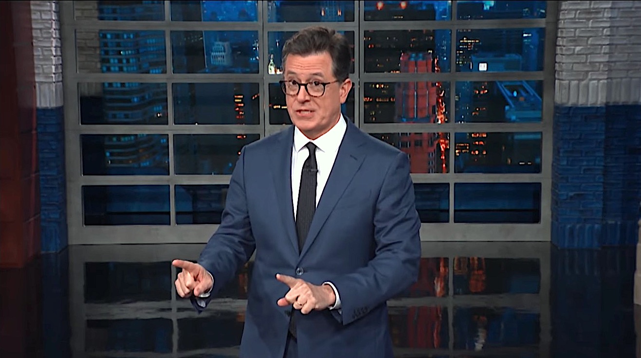 Stephen Colbert talks Trump and pardons