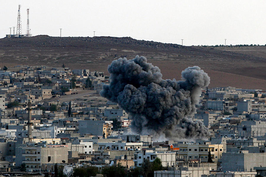 Almost 600 killed in Syria after a month of U.S.-led airstrikes