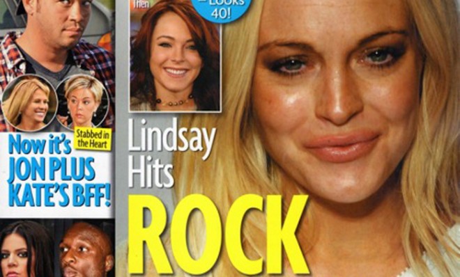 Well, Lindsay hit &quot;rock bottom&quot; again.