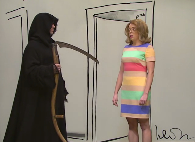 Watch Seth Meyers&#039; Late Night Players act out New Yorker cartoons