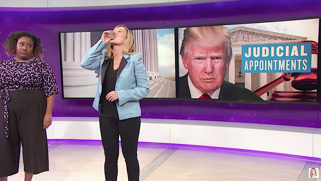 Samantha Bee looks at Trump&#039;s judicial appointments