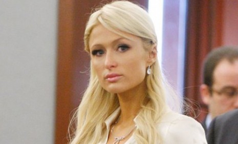 Paris Hilton&#039;s tweet landed her in the courtroom. 