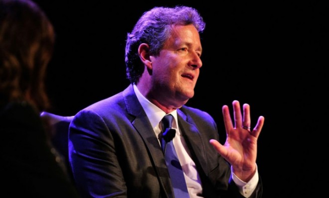 Piers Morgan on stage at a BritWeek 2012 event in Beverly Hills in May.