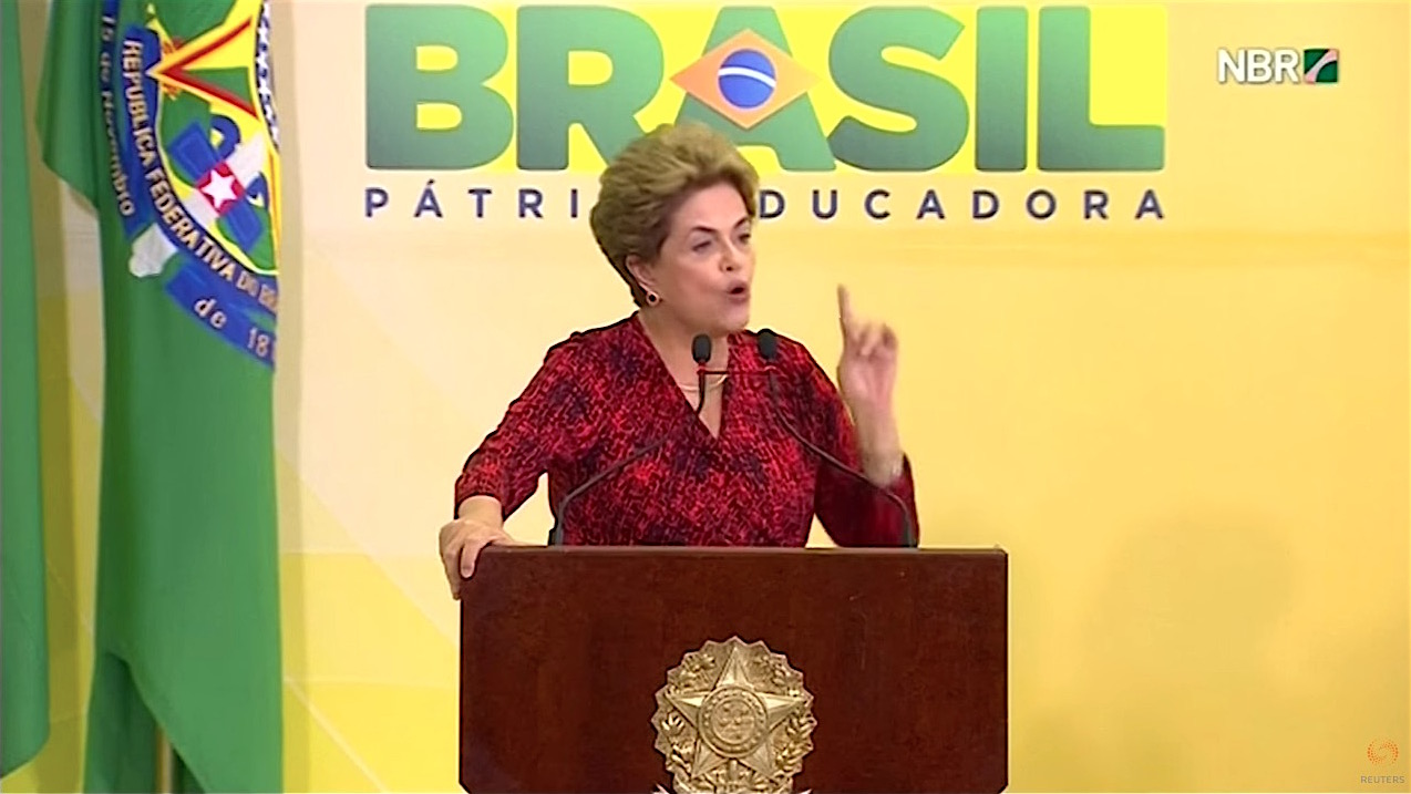 Brazilian President Dilma Rousseff faces impeachment