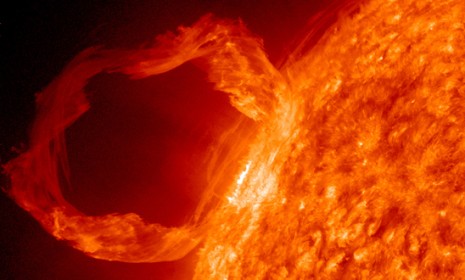 Solar flares may be powerful, but they still could not travel the 93 million miles to destroy Earth.
