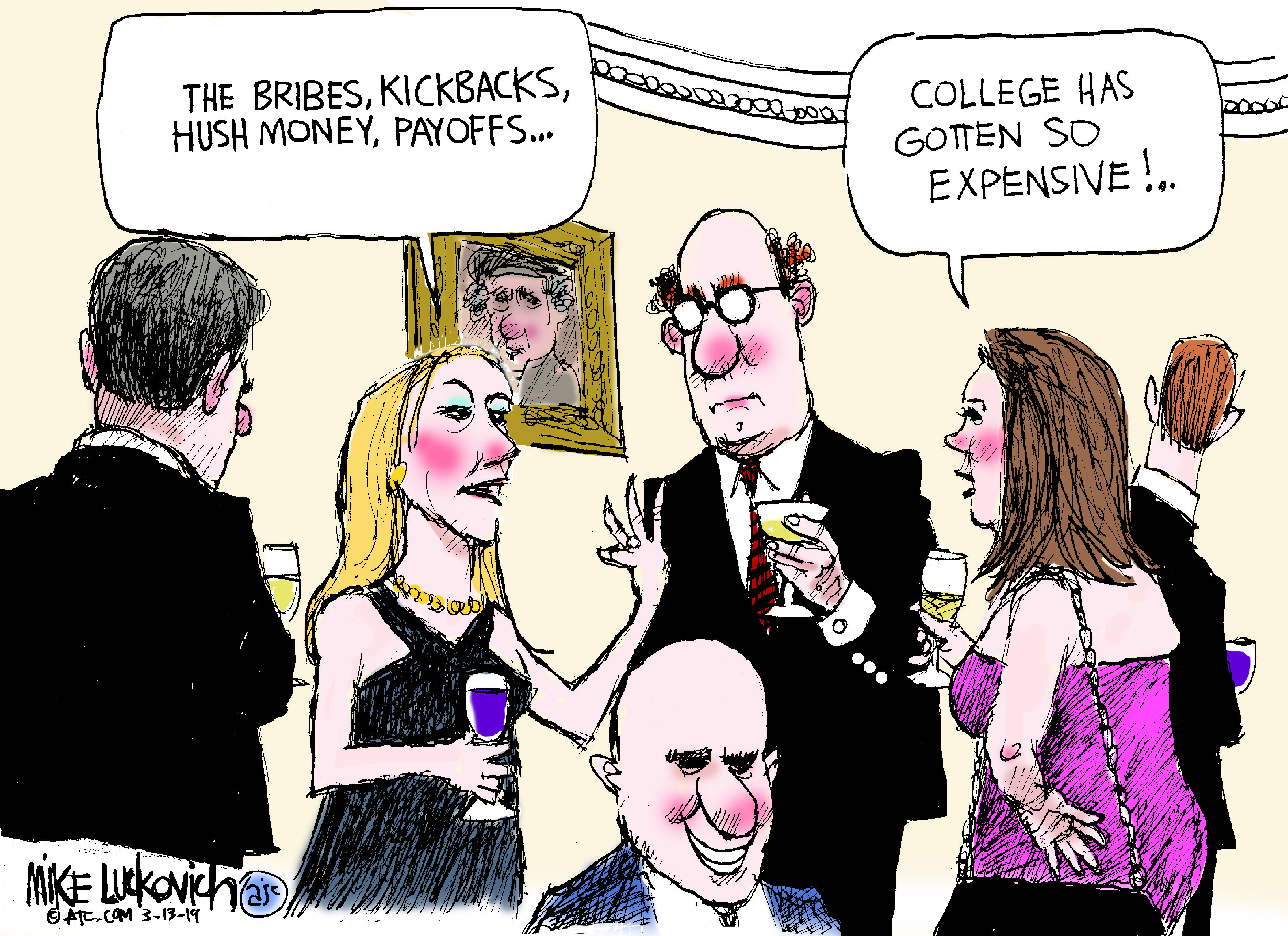 Editorial&amp;nbsp;Cartoon&amp;nbsp;U.S. College Admissions Scandal Bribery