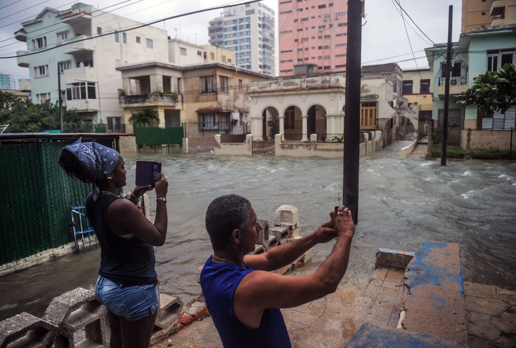 Hurricane Irma flooding in Cuba