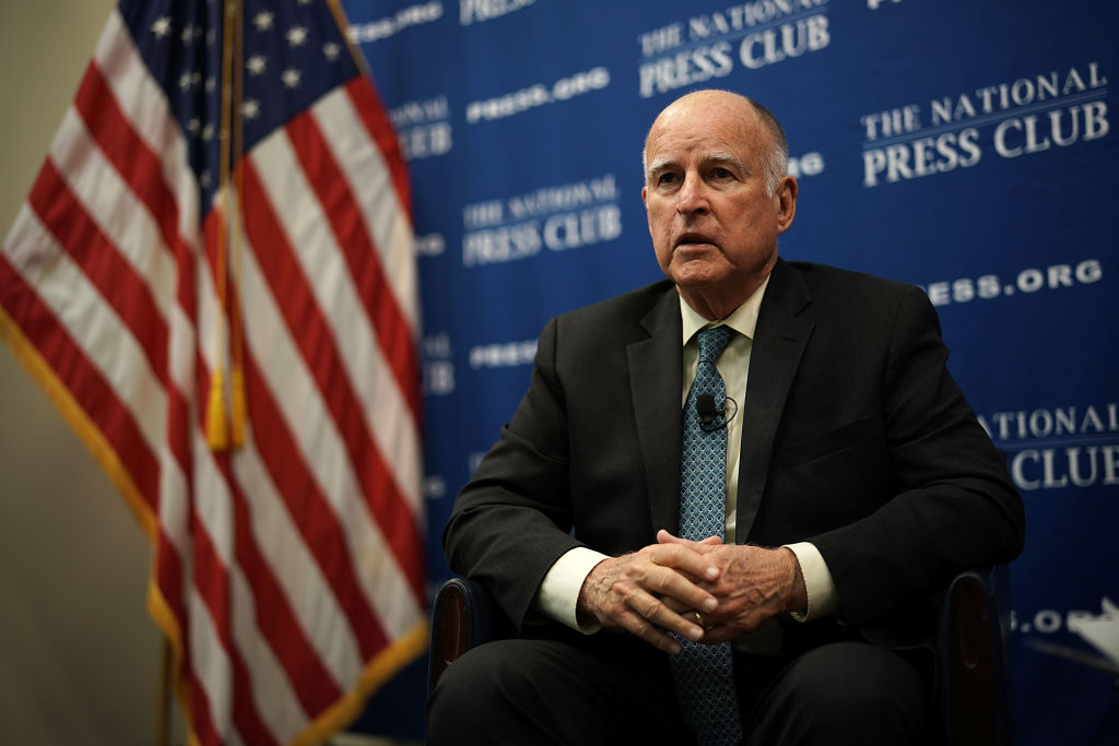Jerry Brown. 