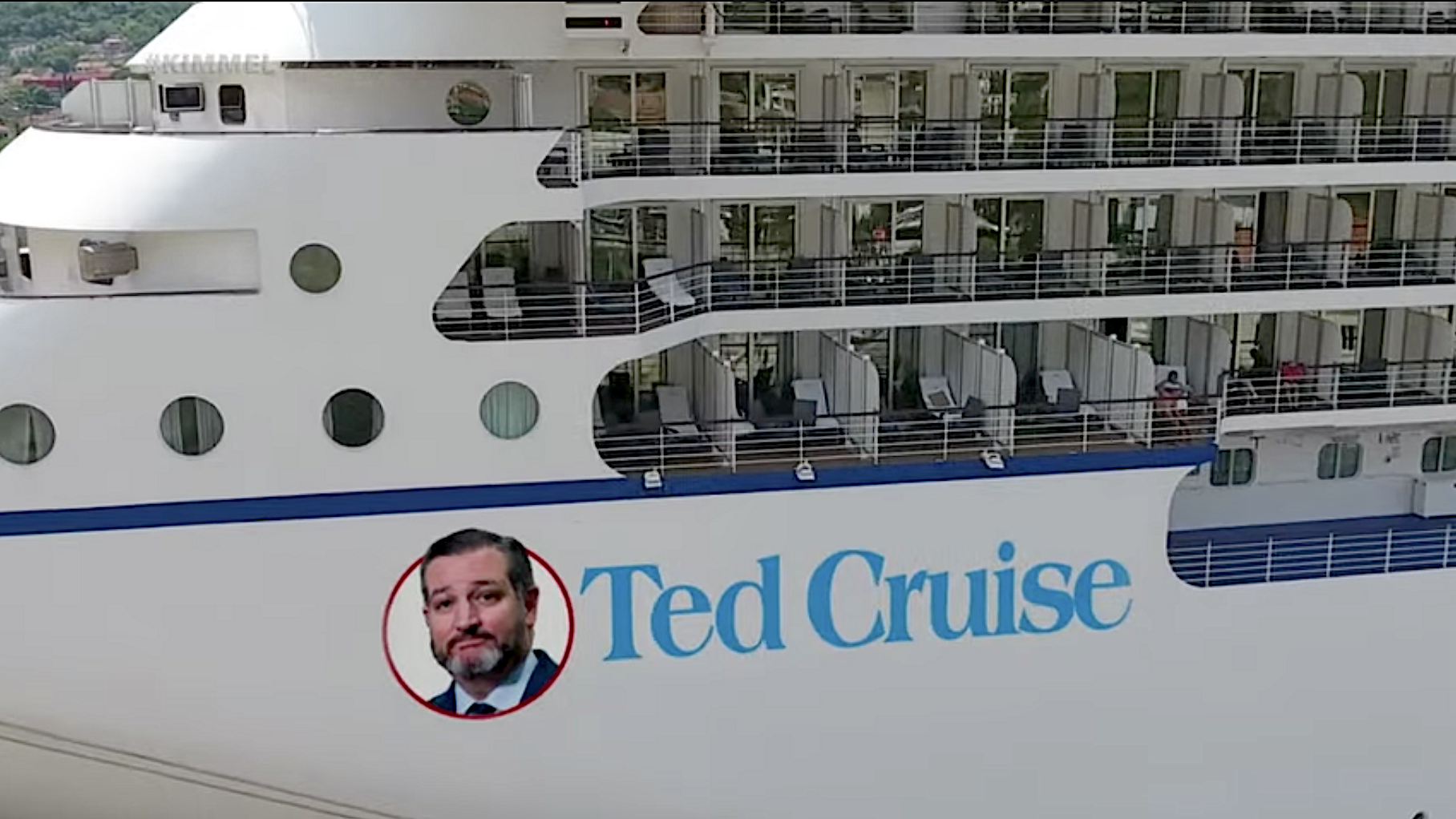Jimmy Kimmel mocks Ted Cruz