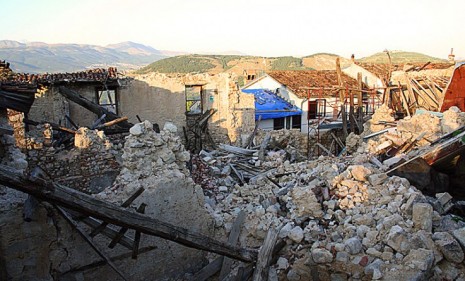 The ancient Italian town of L&#039;Aquila is devastated after a 6.3 magnitude earthquake that killed 309 people, for which scientists are not on trial for manslaughter. 