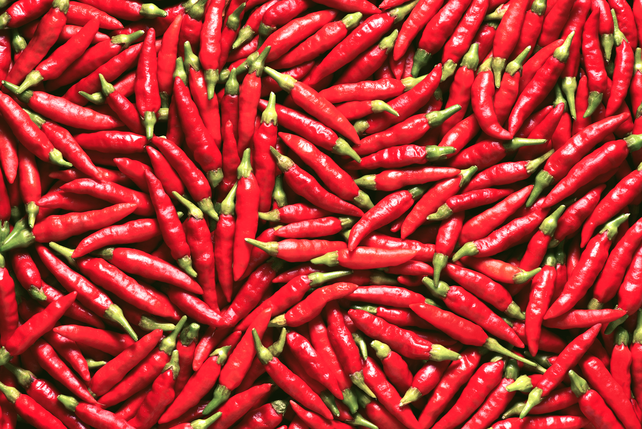 Hot peppers.