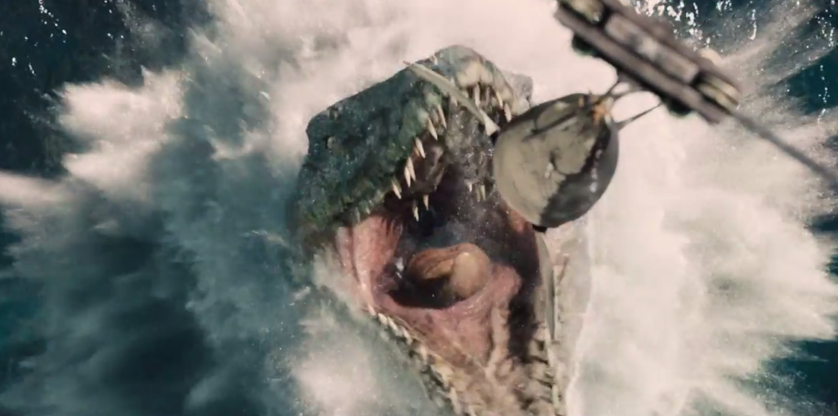 Watch the chilling first trailer for Jurassic World