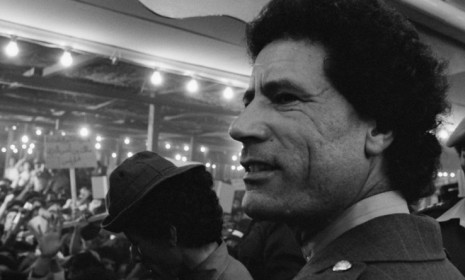 Moammar Gadhafi