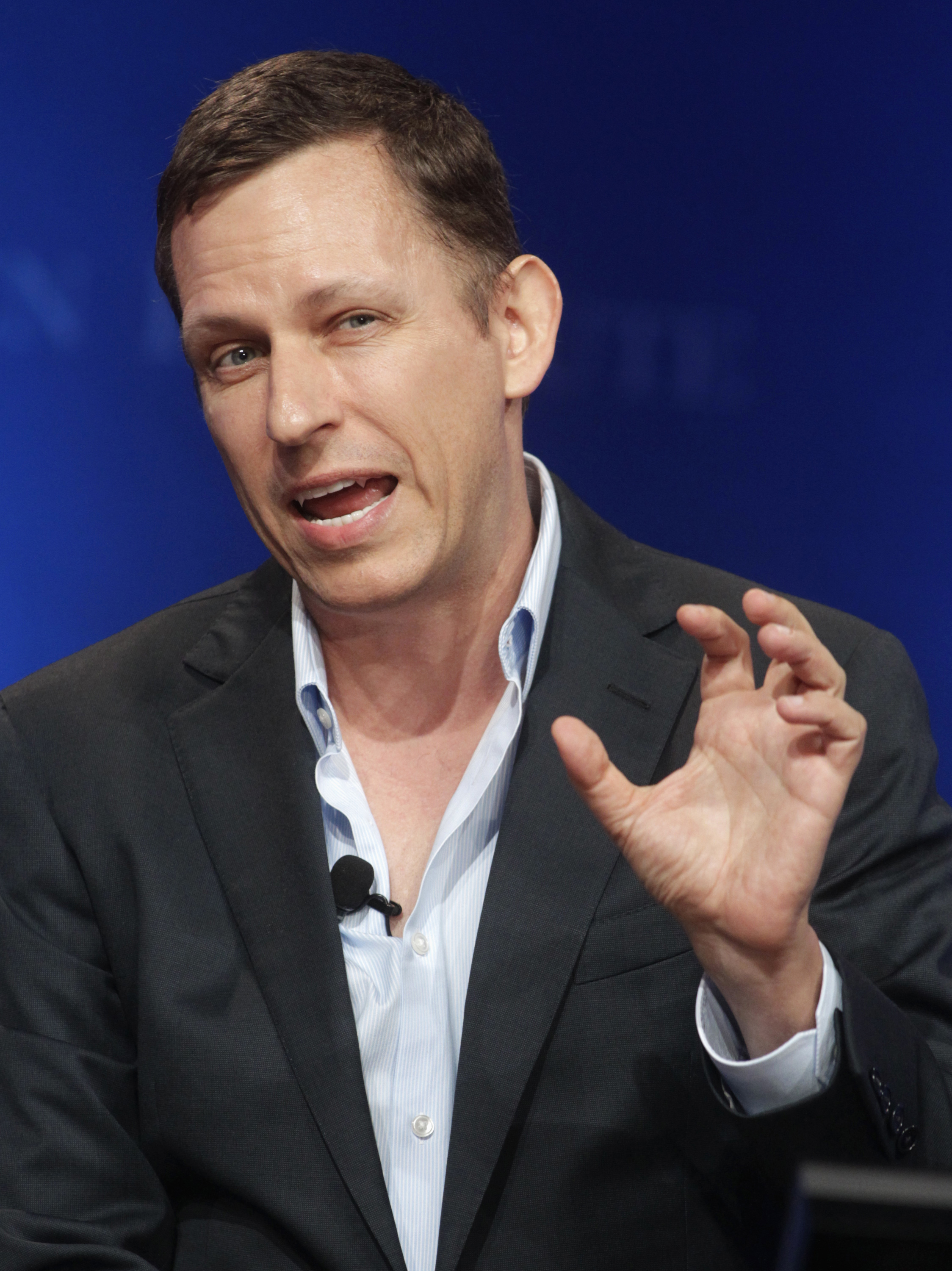 Peter Thiel is chasing youth in a curious way.