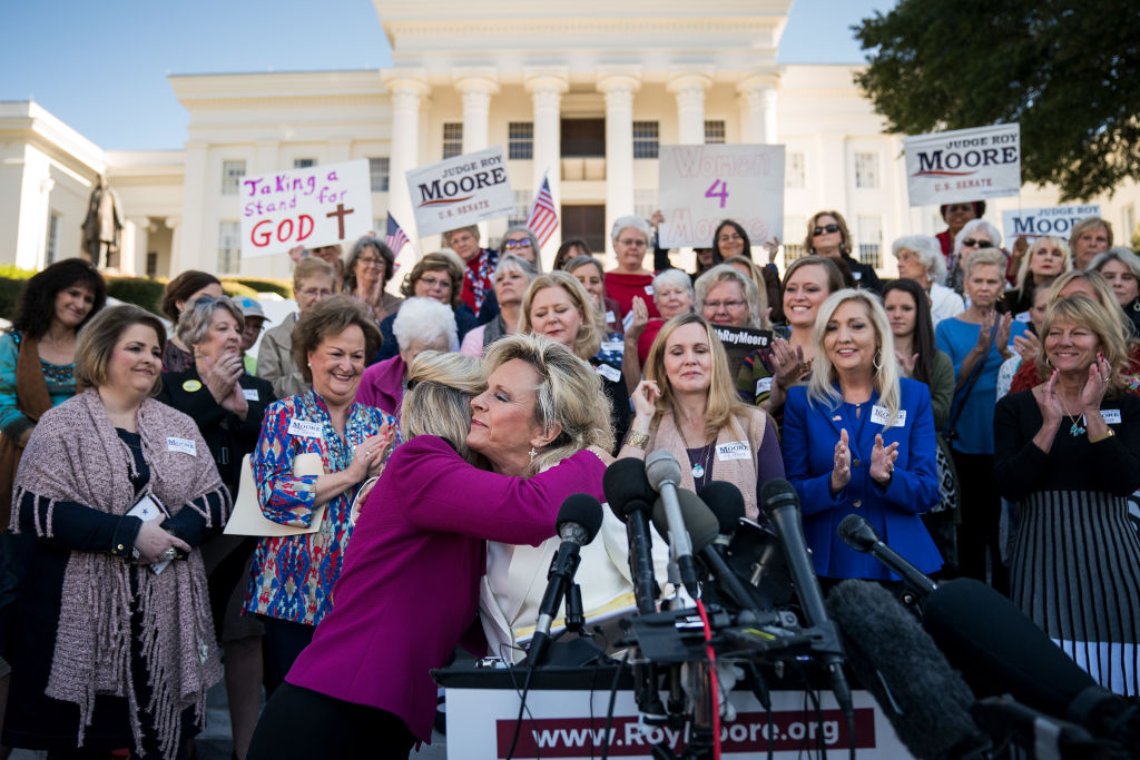&quot;Women for Moore&quot; rally.