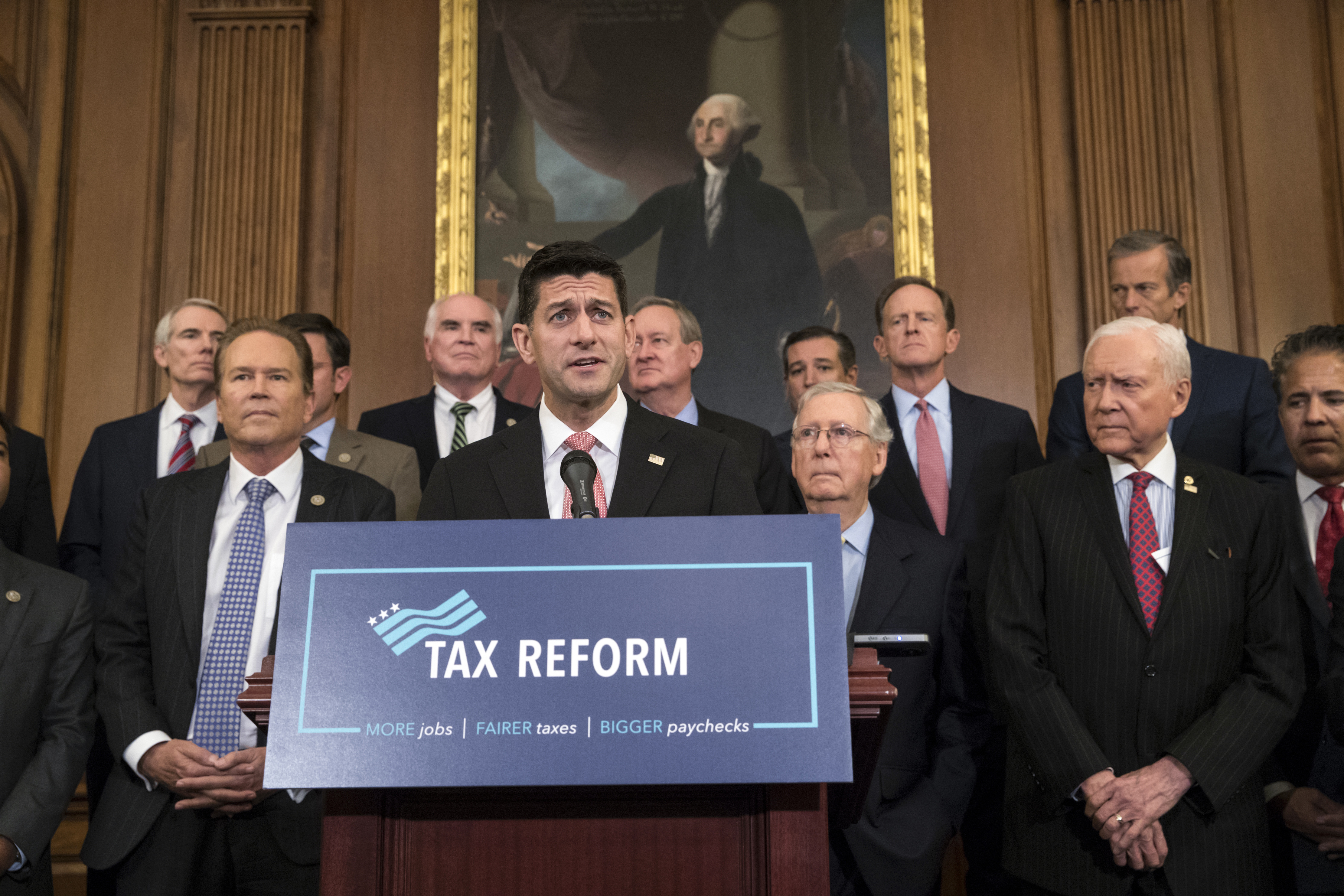 Paul Ryan talks about the GOP tax overhaul