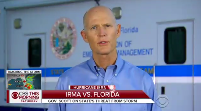 Florida Gov. Rick Scott on CBS