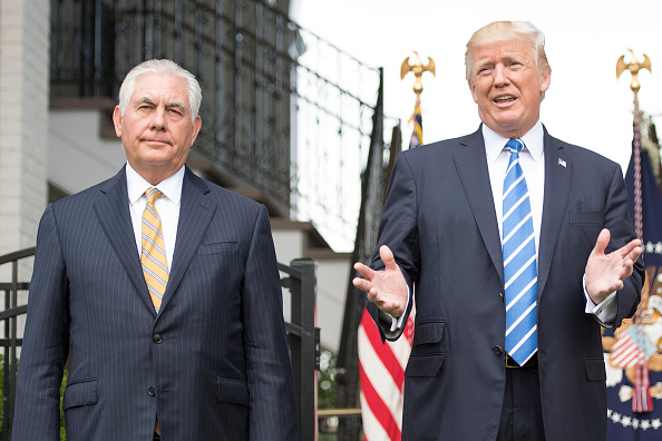 Trump claims he would win an IQ test against Tillerson.