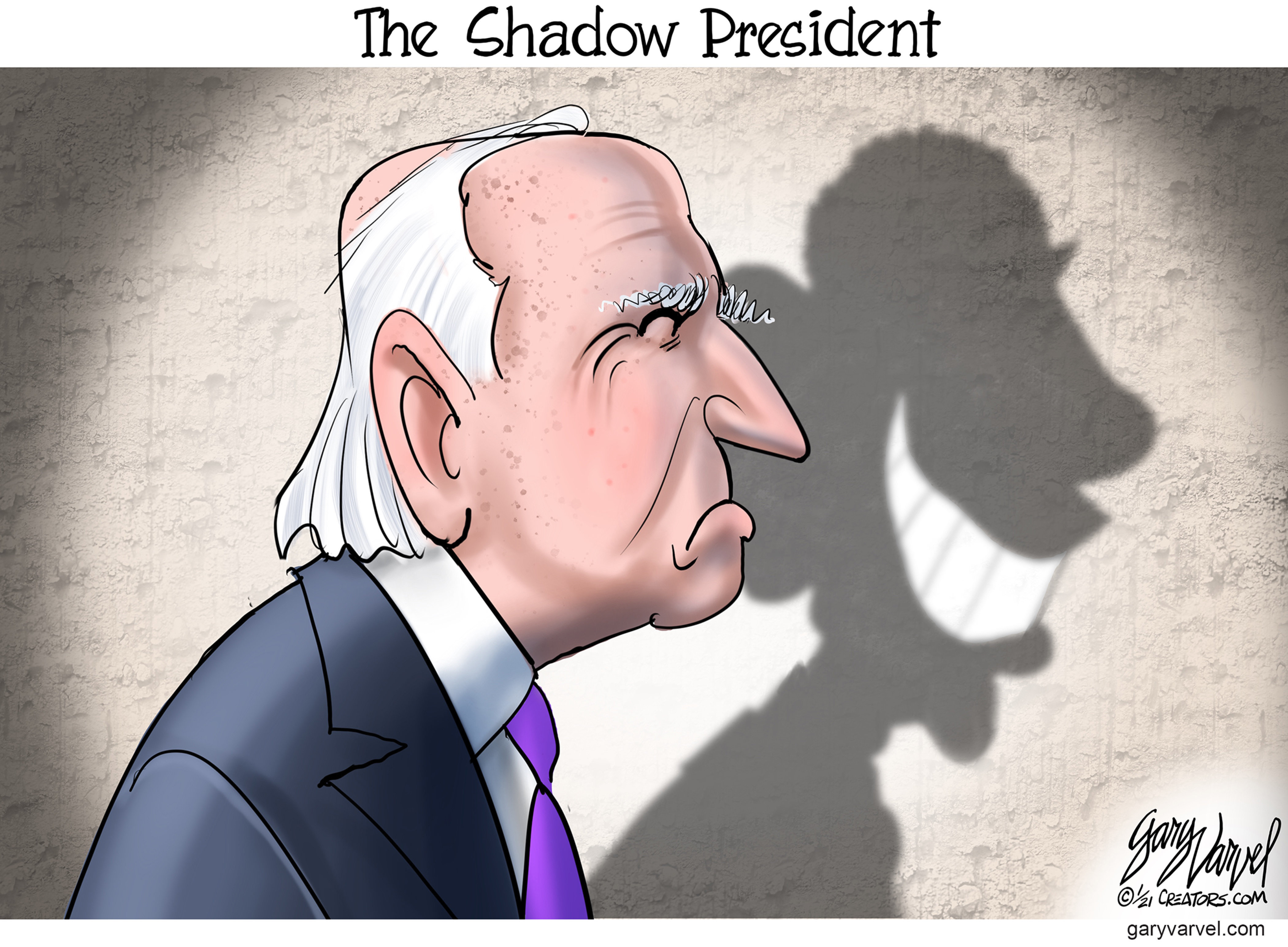 Political Cartoon U.S. biden obama&amp;nbsp;