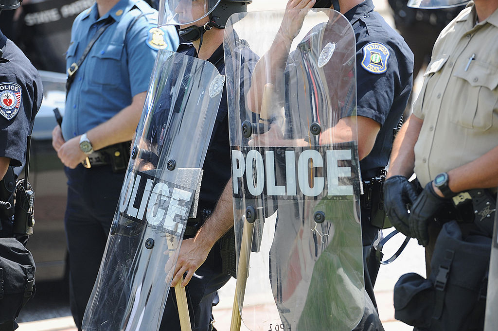 Police near St. Louis, Missouri
