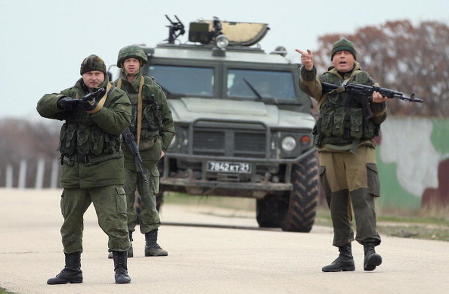 Russian combat troops have entered Ukraine, NATO says