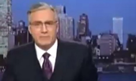 After his abrupt departure from MSNBC in January, Keith Olbermann returned to TV on Monday night... looking and sounding pretty much exactly the same.
