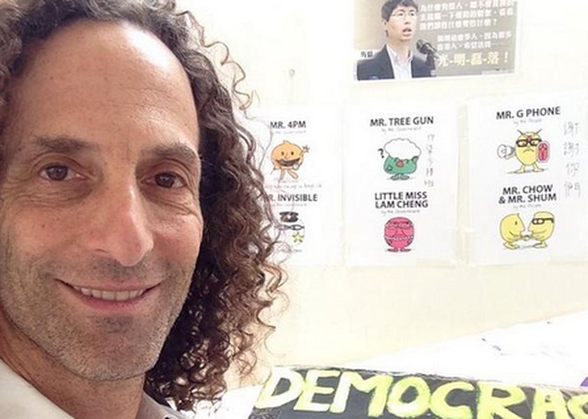 Beijing isn&#039;t happy that Kenny G went to the Hong Kong protests