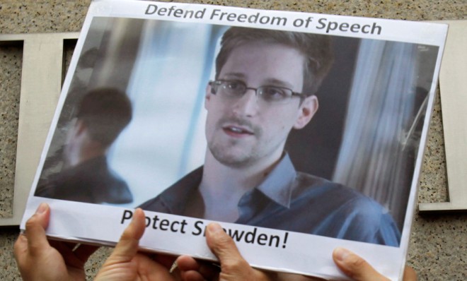 Snowden supporters