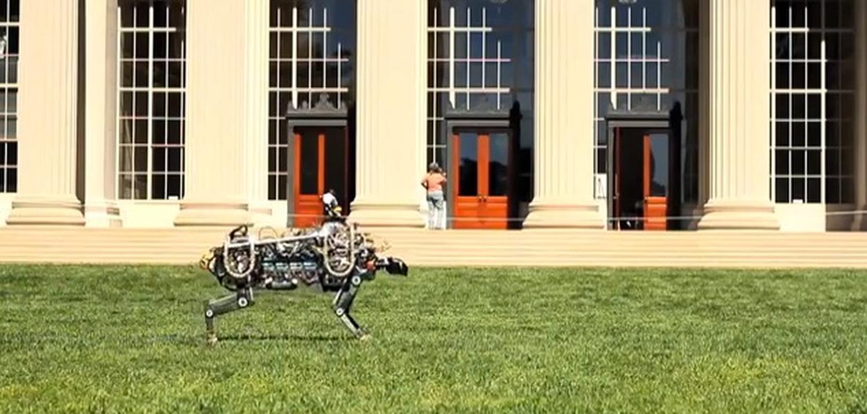 Watch the robotic cheetah created by MIT researchers in action