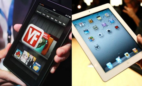 For the average consumer, the cheaper Kindle Fire appears to offer nearly everything the iPad offers, which could mean serious sales competition for Apple.