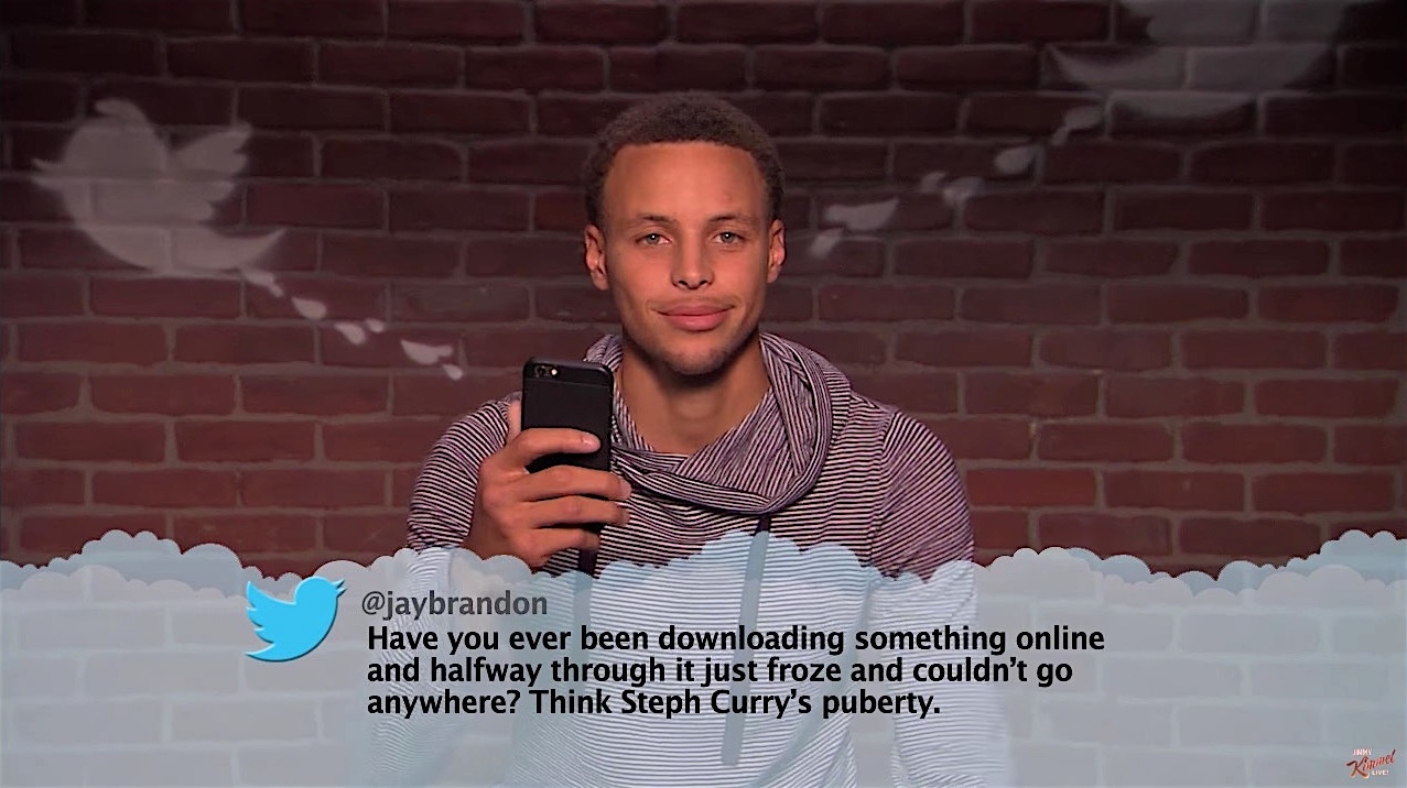 NBA stars read mean tweets