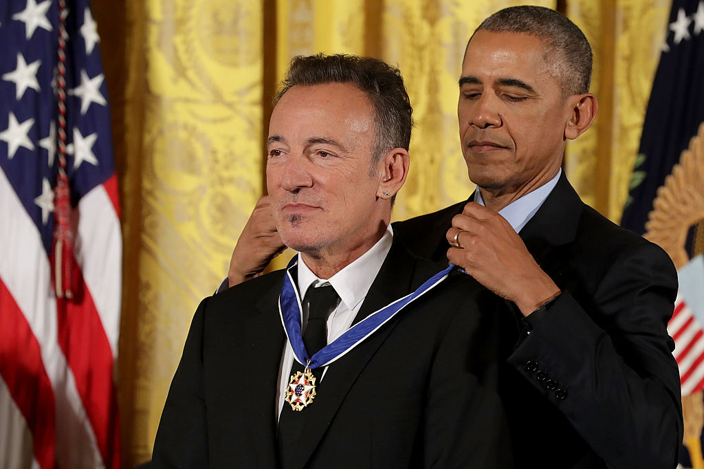 Barack Obama and Bruce Springsteen
