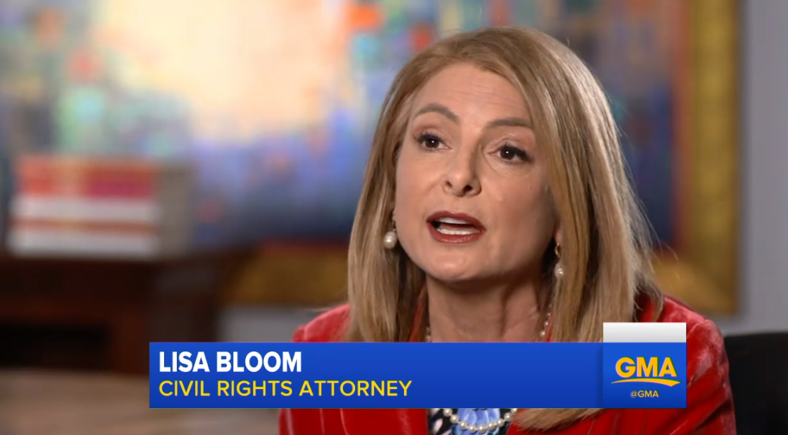 Lawyer Lisa Bloom on ABC&#039;s Good Morning America