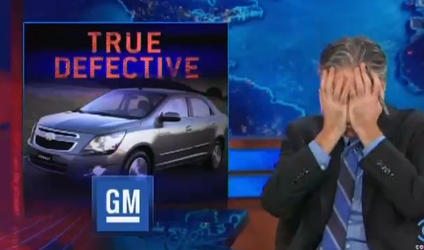 The Daily Show slams GM greed, but spares new CEO Mary Barra
