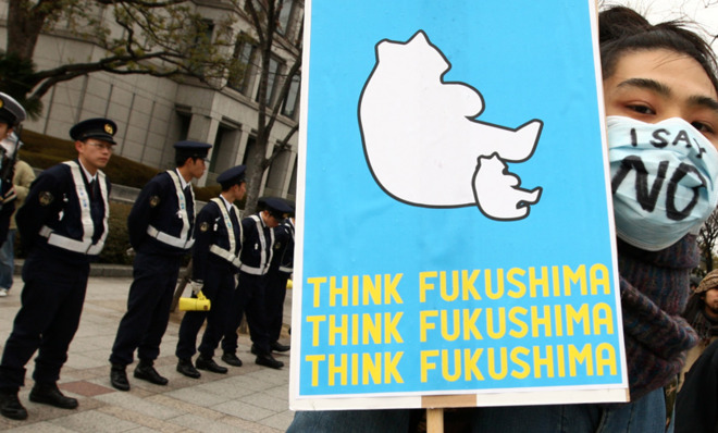Fukushima protest