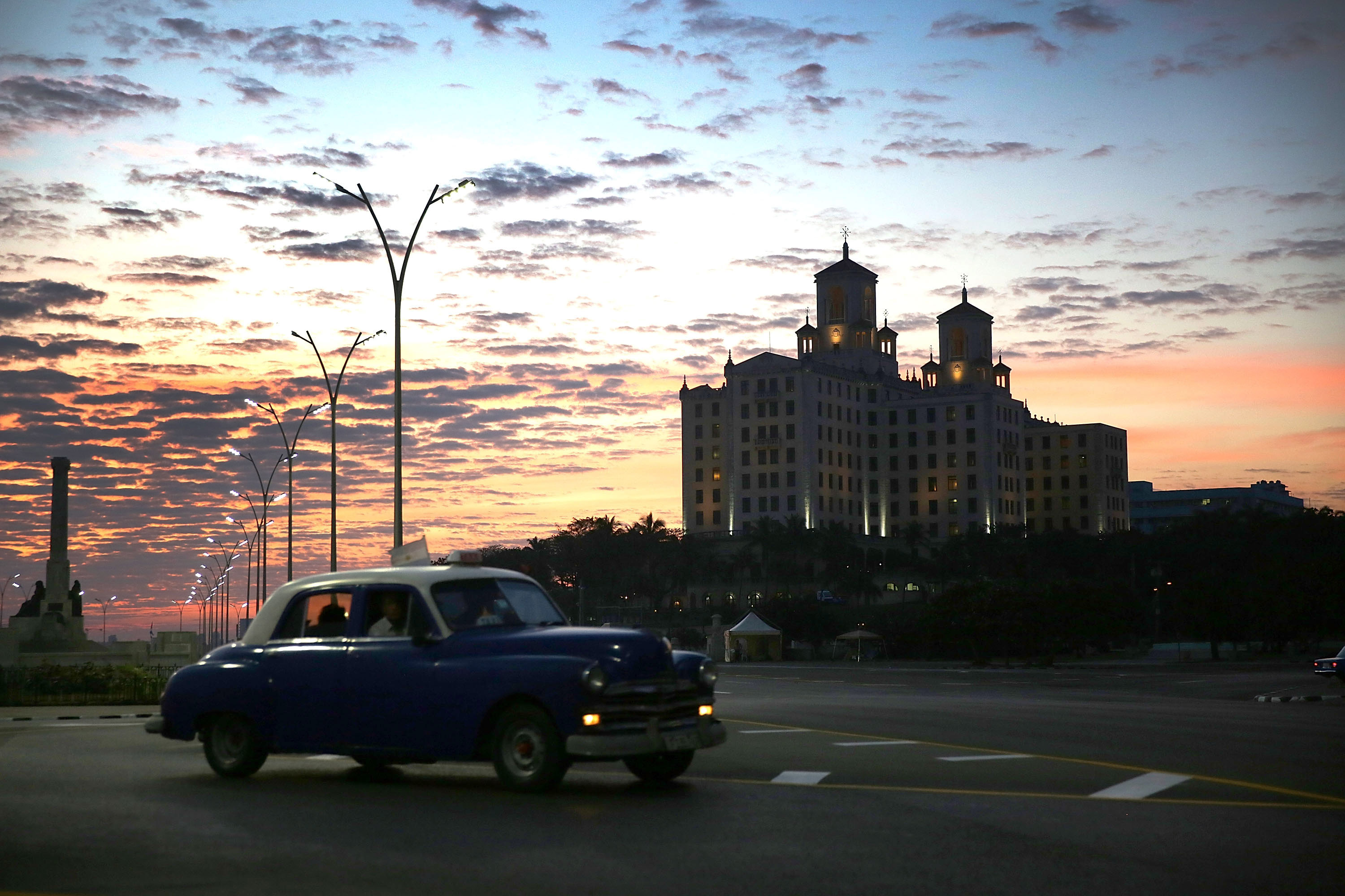 Sunset in Havana.