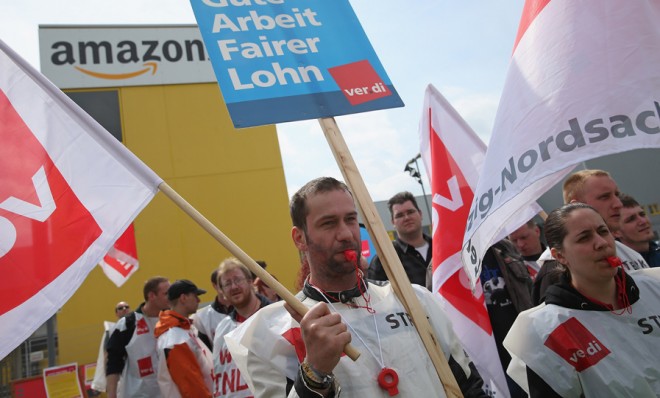 Amazon strike in Germany