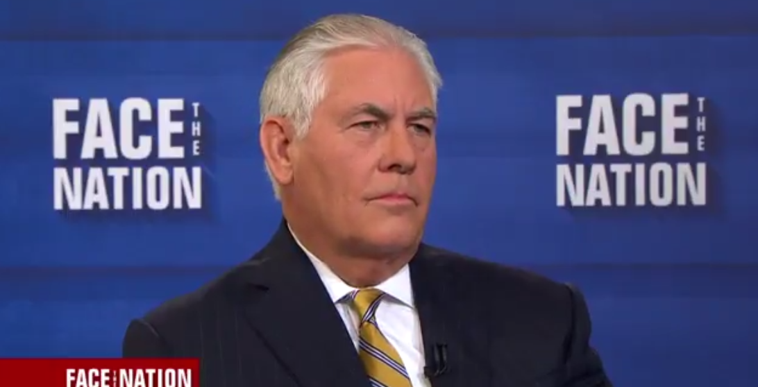 Rex Tillerson on Face The Nation