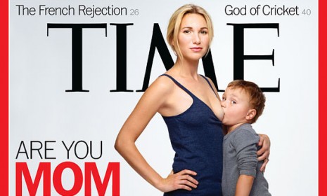 TIME&#039;s controversial breast-feeding cover