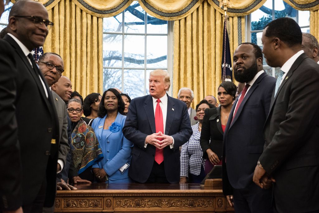 Trump meets with leaders of HBCUs in February