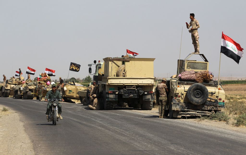 Iraqi forces.