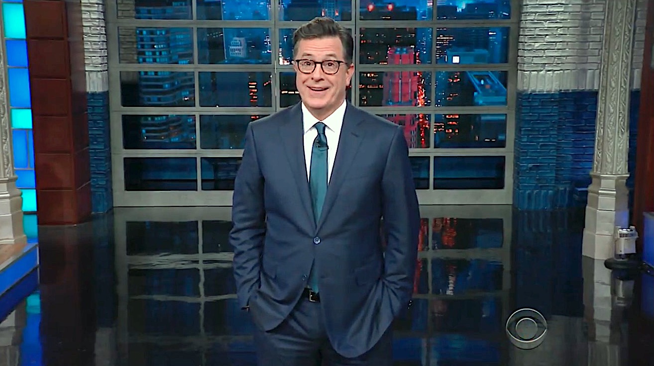 Stephen Colbert pokes fun at Ivanka and language