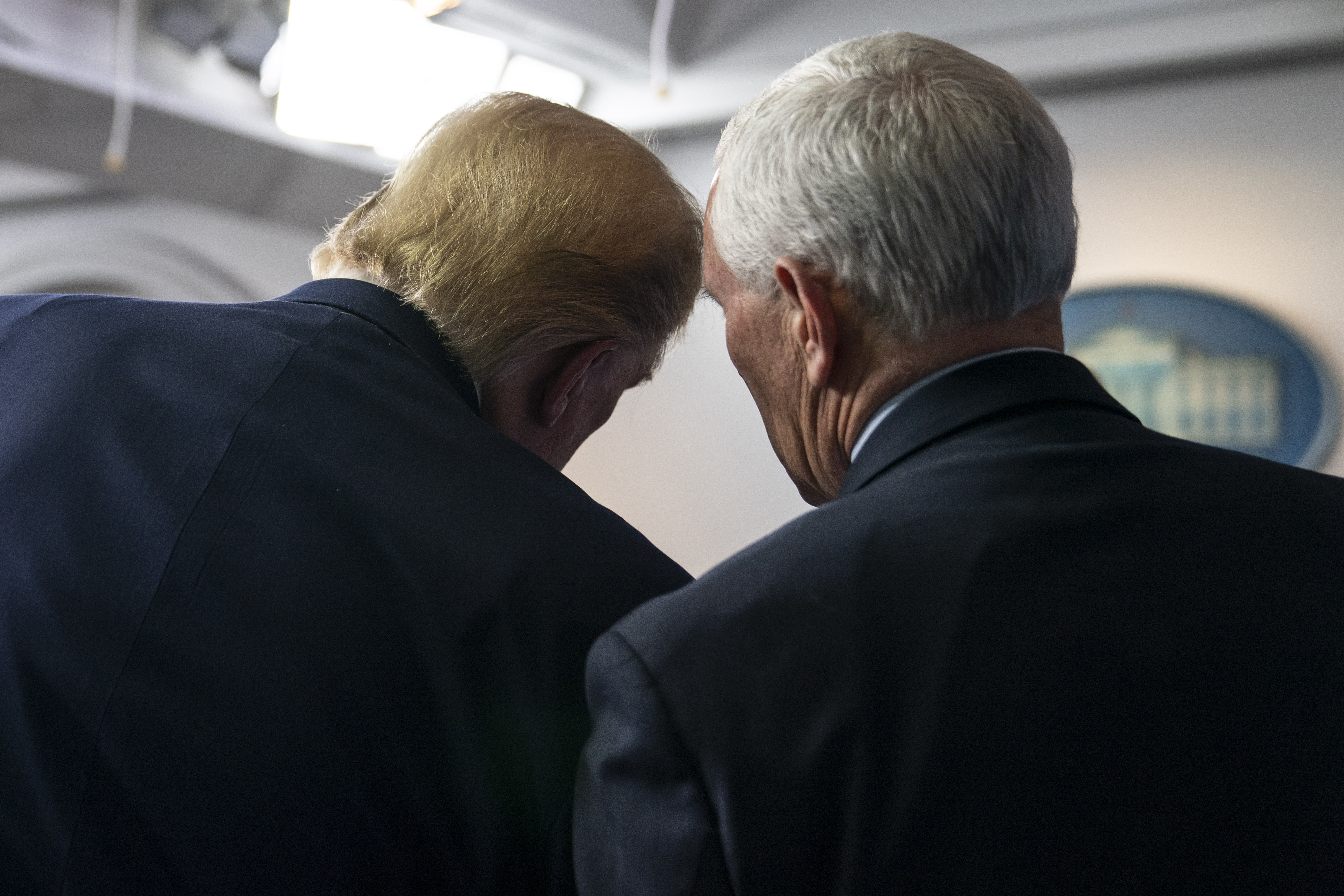 President Trump and Mike Pence.