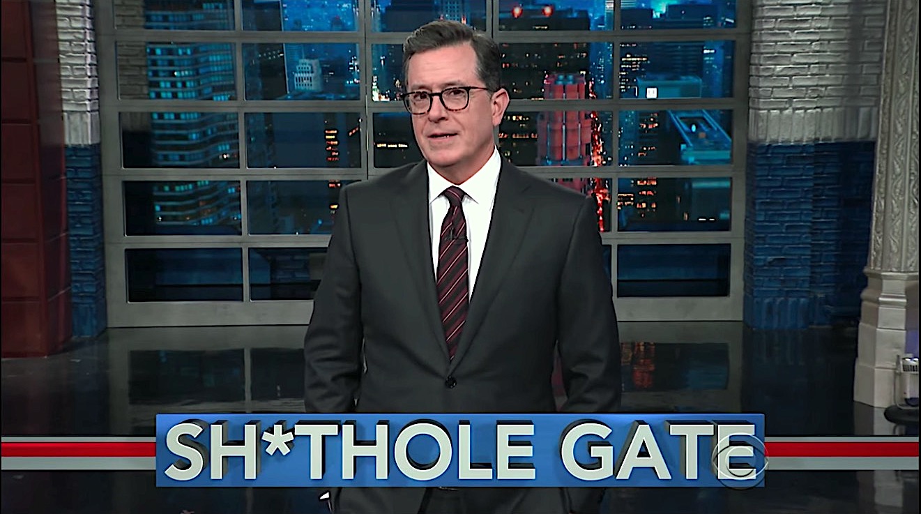 Stephen Colbert compares Trump on immigration and Starbursts