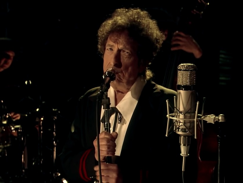 Bob Dylan sings Sinatra for Letterman