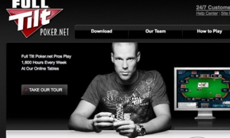 Full Tilt Poker, one of the biggest names in online gambling, was shut down by the FBI on Friday, though on Monday it tweeted that it&#039;s &quot;business as usual&quot;... for customers outside the U.S.