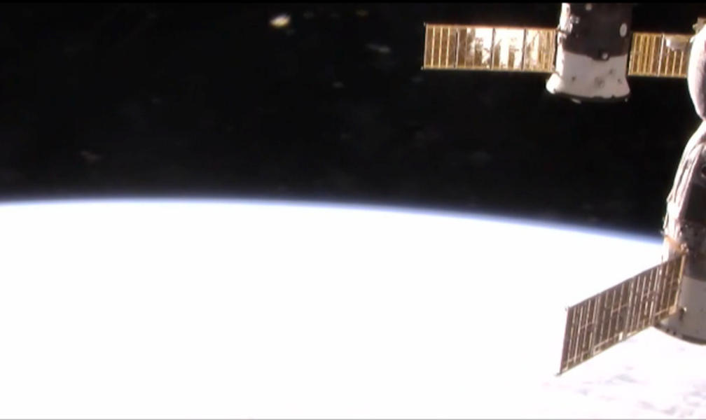 Watch a live video stream from the International Space Station
