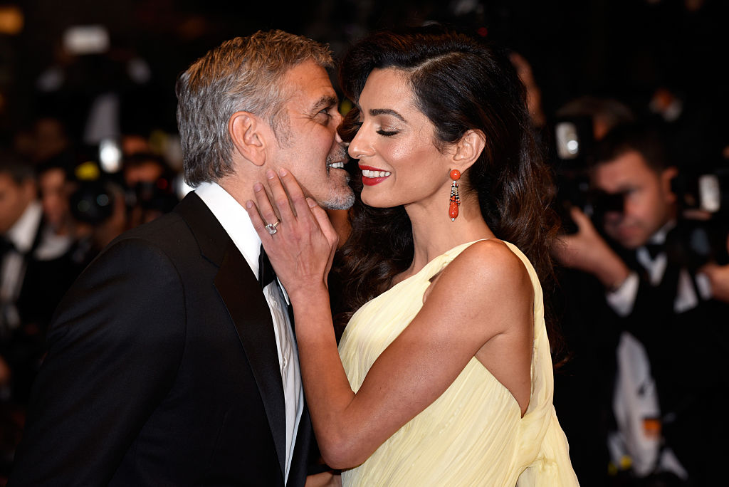 George and Amal Clooney.