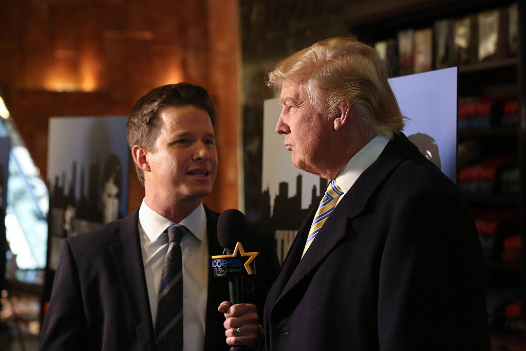 Billy Bush and Donald Trump.